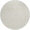 Homeroots 8' Ivory And Beige Round Abstract Washable Indoor Outdoor Area Rug 599726 - alternate 7
