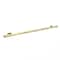 Quiet Glide 3' Brushed Satin Brass Ladder Rail Kit for Rolling Ladder System QG.4003-202.06B - alternate 1