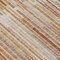 Homeroots 8' Terra Cotta And Beige Round Striped Washable Indoor Outdoor Area Rug 631577 - alternate 6