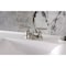 Kingston Brass Double-Handle 4" Centerset Bathroom Faucet with Pop-Up Drain, Brushed Nickel FB5628CML - alternate 6