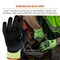 Ergodyne 1-pair XS Lime Nitrile Coated CR Gloves - Certified 7041 - alternate 7