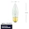 Bulbrite 40W Dimmable B10 Incandescent Light Bulbs, Clear, Medium E26 Base, 2700K, 225lu, 50PK 861087 - alternate 3