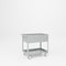 Pucel Welded Box Service Cart, 24 in W x 36 in D x 37 in H, 12 in Deep Box, Light Blue TSC-2436-12P - alternate 1