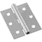 National Hardware 3'' Square Corner Zinc Screen Door Hinge, 2PK N115-519 - alternate 1