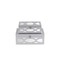 Homeroots Set of Two Silver Mirrored Glass And Wood Box With Lid, 2PK 399675 - alternate 9