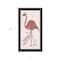 Homeroots Be A Flamingo Black Framed Print Wall Art 529782 - alternate 3