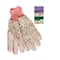 Best Garden Womens 1 Size Fits All Canvas Garden Glove with Knit Cuff 726052 - alternate 1