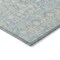 Homeroots 8' X 10' Aqua Damask Washable Indoor Outdoor Area Rug 607677 - alternate 8