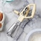 Kings County Tools Rotary Egg Beater Manual Hand Crank Mixer Stainless Steel Hand Mixer w/ Double Rotating Heads GW39A03-15 - alternate 10