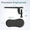 Purely Ergonomic Arm Rest/Elbow Support for Desk, 180 Degree Adjustable Desk Extender - Black E5620 - alternate 8