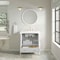 James Martin Vanities Myrrin 30" Single Vanity, Bright White w/ 3 CM White Zeus Silestone Top 485-V30-BW-3WZ - alternate 9