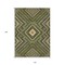 Homeroots 10' X 14' Olive Green Gray And Ivory Tribal Washable Indoor Outdoor Area Rug 598147 - alternate 9