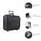 Solo New York Rolling Case, Fits 16'' Laptops, 13.8'' x 18'' x 8.3'', Black PV784 - alternate 18