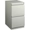 Lorell 15" W Lorell Mobile Pedestal, Light Gray LLR49525 - alternate 1