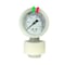 Kodiak Controls PVDF Pressure Gauge, PTFE Diaphragm, 2.5 in Dial, 1/2 in NPT, 0-15 psi KC701LD-2ST25-15 - alternate 1