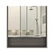 Homeroots 24" Natural Wood Freestanding Bathroom Vanity With White Sink And Medicine Cabinet With Mirror 546368 - alternate 6