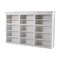 Homeroots 71in White Solid Wood Frame Dining Hutch With Multiple Shelves And Three Drawers 397128 - alternate 9