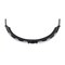 Bouton Optical Rimless Safety Glasses w/Black Temple, Clear Lens, Foam Padding and Anti-Scratch/Anti-Fog Coating 250-01-F020 - alternate 2