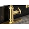 Kingston Brass Single-Handle Kitchen Faucet, Brushed Brass KSD2437RNK - alternate 5
