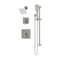 Symmons Duro HydroMersion Double Handle Shower Trim Kit with Hand Spray (Valve Not Included) 3695STN15TRM - alternate 1