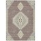 Homeroots 9' X 12' Taupe Gray And Ivory Oriental Washable Indoor Outdoor Area Rug 598452 - alternate 9