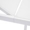 Leisuremod Marlin Patio Chaise Lounge Chair with White Aluminum Frame, White MLW-77W - alternate 9