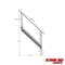 Extreme Max 3005.3846 Universal Mount Aluminum Dock Stair - 6-Step 3005.3846 - alternate 9
