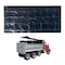 Mytee Products 4-Spring Dump Truck Tarp System with 7 ft6 inx15 ft Asphalt 18Oz Vinyl Dump Truck Tarp TS4SM-VinylDP7615-KIT - alternate 1