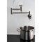 Kingston Brass Wall Mount Pot Filler Faucet, Polished Nickel KS8106CG - alternate 5