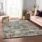 Homeroots 5' X 8' Gray Brown And Ivory Abstract Washable Indoor Outdoor Area Rug 643584 - alternate 6