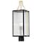 Nuvo Holden, Outdoor Post Lantern, Gold and Black Finish, Clear Glass 60/8504 - alternate 8
