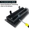 Sierra Grates 4 in. H X 12 in. W Powder Coat Steel, Textured Black Floor Register LIN412-BLK - alternate 4