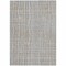 Homeroots 3' X 5' Gray Brown And Ivory Striped Washable Indoor Outdoor Area Rug 597391 - alternate 8