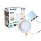 Bulbrite 6" Canless 4000K, 75w Equivalent, New Construction Integrated LED Recessed Light Kit Metal JBOX, 2PK 861671 - alternate 14