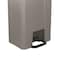 Suncast Commercial 23 GALLON STEP ON TRASH CAN, TAUPE, RESIN TCST23 - alternate 7