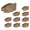 Mytee Products E-Track Wood Beam Socket Shelf Brackets for 2x4 & 2x6 with Rotating Hinge, 10PK ETKW-Sx10 - alternate 1