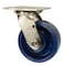 Service Caster 5 Inch Solid Polyurethane Wheel Swivel Caster with Ball Bearing SCC-30CS520-SPUB - alternate 1