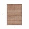 Homeroots 5' X 8' Rust Gold And Silver Southwestern Washable Indoor Outdoor Area Rug 615975 - alternate 9