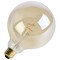 Satco 5.5 Watt G40 LED 2000K CCT Medium Base Clear Glass Amber Coil Filament Dimmable 120 Volt S14215 - alternate 5