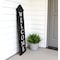 Homeroots 48in Black And White Solid Wood Birdhouse Welcome Porch Sign 634304 - alternate 5