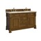 James Martin Vanities Brookfield 60" Double Vanity, Honey Oak, w/ 3 CM Tajnar Eclos Top w/FreePower Wireless Charger 547-V60D-HNO-FTJR - alternate 9