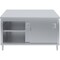 Amgood 24 in. x 60 in. x 35 in. Stainless Steel Enclosed Base Cabinet w/Sliding Doors and Adjustable Shelf AMG CABINET EDC-2460-Z - alternate 7