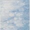 Homeroots 8' X 10' Sky Blue Denim Blue And Silver Abstract Washable Indoor Outdoor Area Rug 582221 - alternate 8