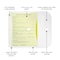 C-Line Products 8-1/2" x 11" Clear Super Heavyweight Poly Binder Pockets, 5/PK, 10PK/BX, 4BX/CT 57537-BX - alternate 3