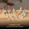 Powertec Toggle Clamp, 700 lbs Cap., 431 Self-Lock U-Bolt Adjustable Latch, Antislip Hand Grip, 2PK 20341N - alternate 7
