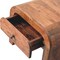 Homeroots 16" Brown Solid Wood One Drawer Nightstand 651738 - alternate 7