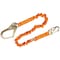 Malta Dynamics 4.5ft - 6ft SINGLE LEG STRETCH INTERNAL SHOCK ABSORBING LANYARD W 1 REBAR HOOK, 1 STEEL SNAP HOOK C5115 - alternate 1