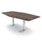 Skutchi Designs 7ft Hexagon Conference Table With Power | Harmony Series | 6 Person Meeting Room Table HAR-HEX.IR-48X84-T-H3041-NA - alternate 1