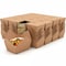 Eco Harmony Products Kraft Paper Take-Out Boxes, PFAS-Free, Recyclable, 6.8" x 5.4" x 2.5", 300PK 804586 - alternate 1