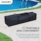 Sunjoy Pool Gazboe with  24in Wicker floating pool tray-Navy A109900301 - alternate 7